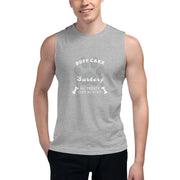 No Treats Left Behind Muscle Shirt Buff Cake Barkery Athletic Heather S 