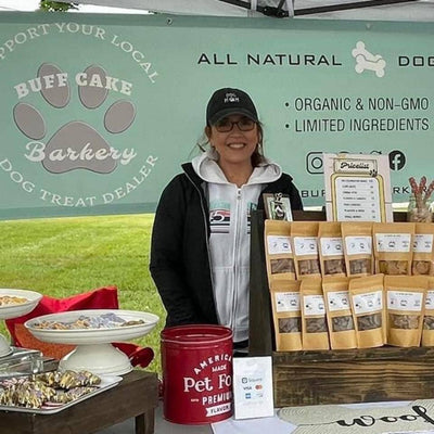 Mutts, Moms & Market Season: May with Buff Cake Barkery!