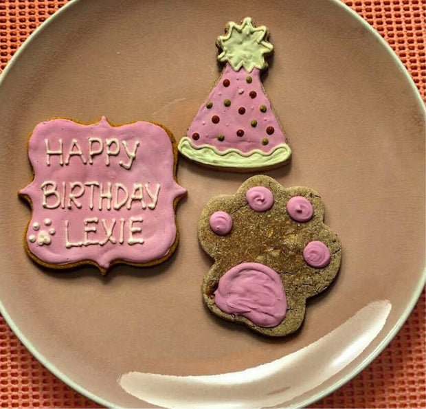 Celebrate Good Times Bundle (Birthday/Gotcha Day) Dog Treat Buff Cake Barkery 