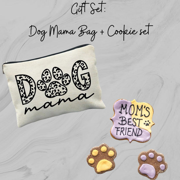 PRE- ORDER APRIL 5TH | MOMS BEST FRIEND Dog Treat Buff Cake Barkery GIFT SET: MOMS BEST FRIEND (YELLOW & WHITE) 