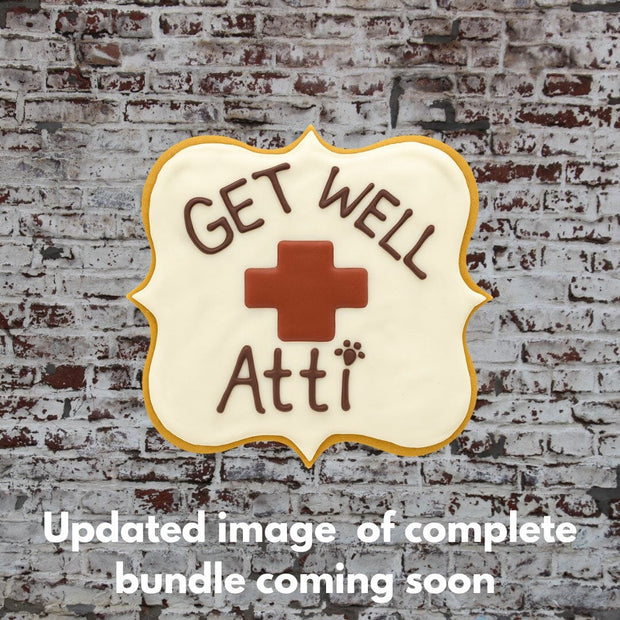 COMING SOON: Get Well Soon Bundle Dog Treat Buff Cake Barkery 