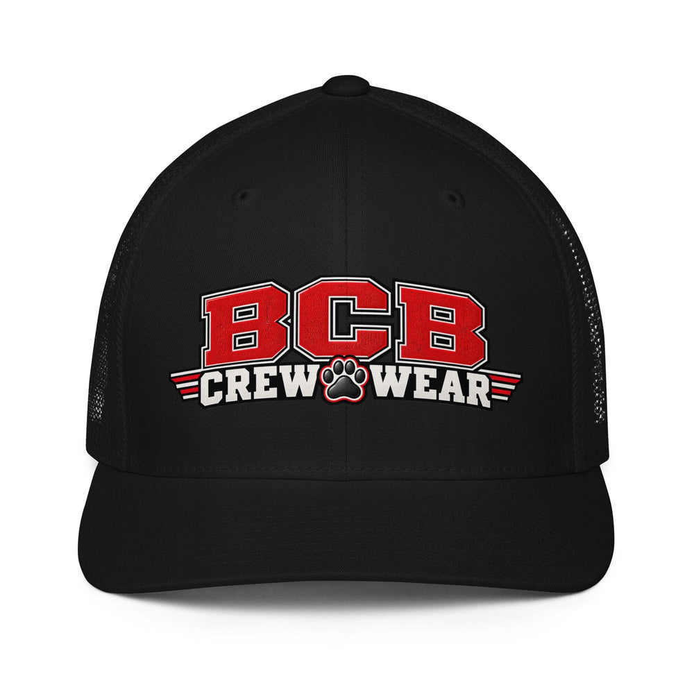 BCB Crew Wear Trucker Cap | Buff Cake Barkery Hats Buff Cake Barkery Black 