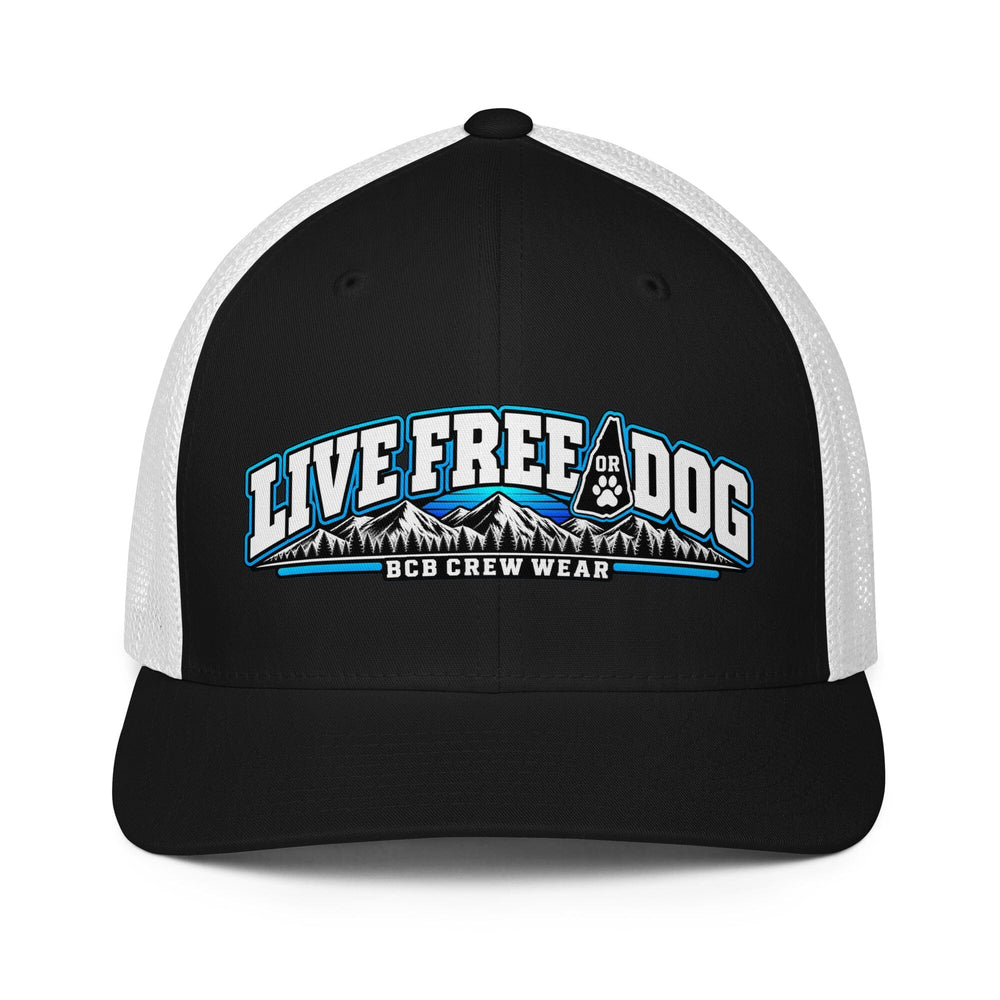 Live Free OR Dog Trucker Cap | BCB Crew Wear Hats Buff Cake Barkery 