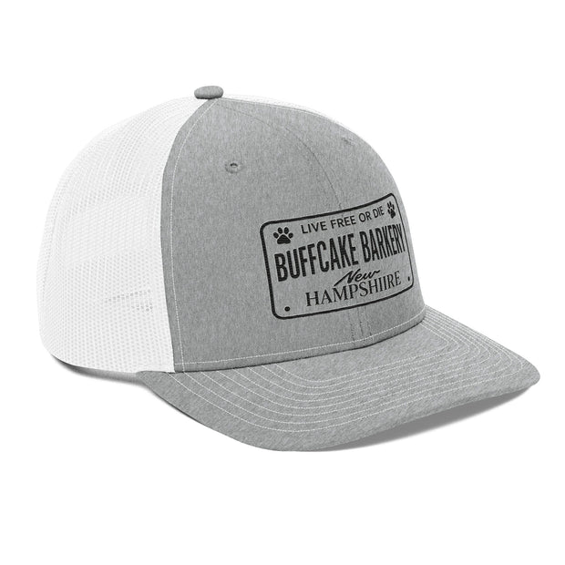 BuffCake Barkery " Live Free or Die" Snapback Trucker Hat Buff Cake Barkery 