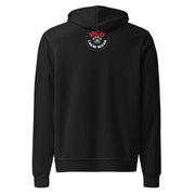 BCB Crew Wear™ Hoodie – Black Pullover with Signature Back Tag Logo Buff Cake Barkery 