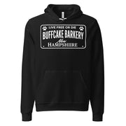 Live Free or Die - BCB Crew Wear Hoodie Buff Cake Barkery S 