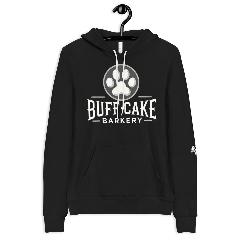 BCB Logo Crew Wear Hoodie in black - front view