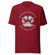 BCB Crew Wear Original Logo Tee- BuffCake Barkery Original Buff Cake Barkery Cardinal S 