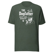 The Dog Father Tee- BCB Crew Wear Buff Cake Barkery Heather Forest S 