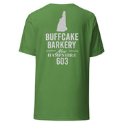 BCB Crew Wear- 603 unisex Tee Buff Cake Barkery 