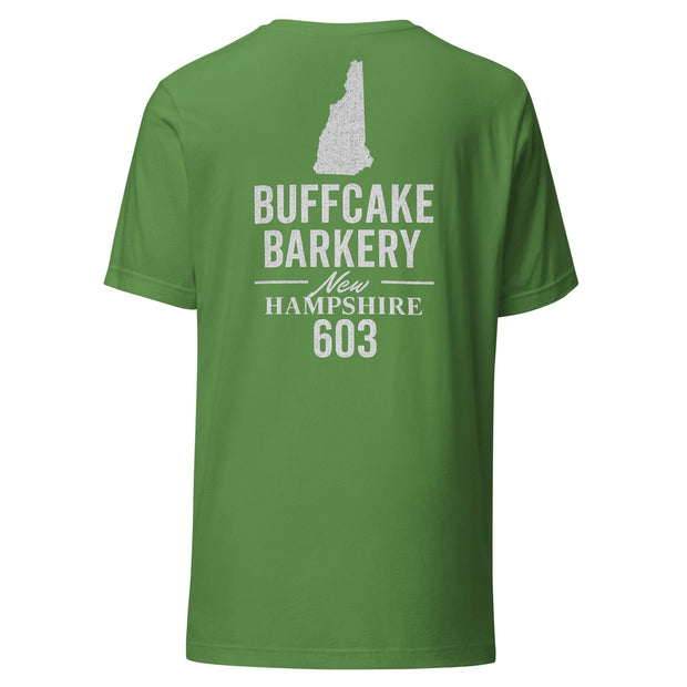 BCB Crew Wear- 603 unisex Tee Buff Cake Barkery 