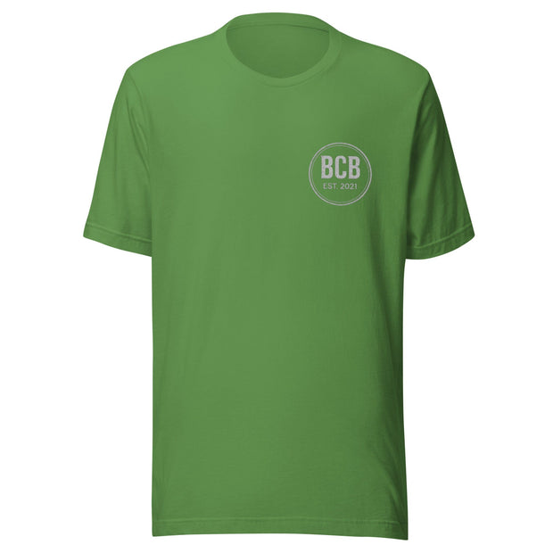 BCB Crew Wear- 603 unisex Tee Buff Cake Barkery Leaf S 