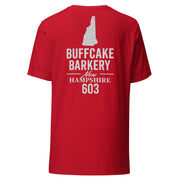 BCB Crew Wear- 603 unisex Tee Buff Cake Barkery 