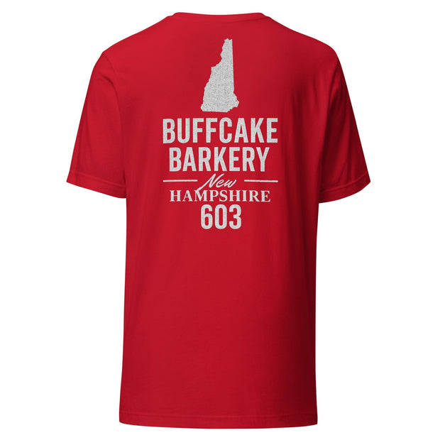 BCB Crew Wear- 603 unisex Tee Buff Cake Barkery 