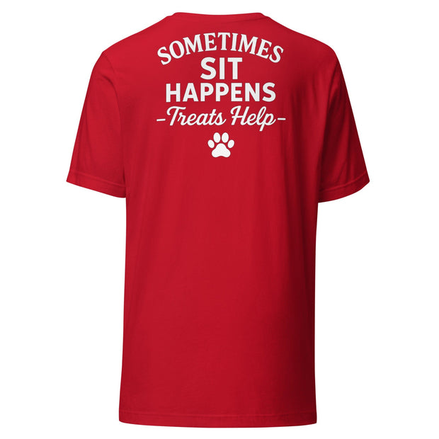 “Sometimes Sit Happens” Tee - BCB Crew Wear original Buff Cake Barkery 