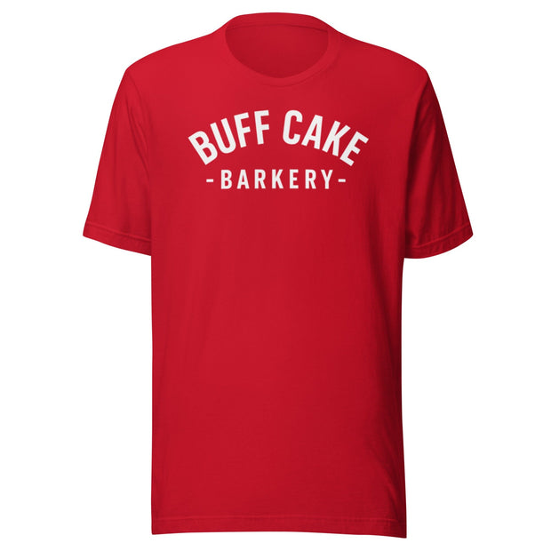 “Sometimes Sit Happens” Tee - BCB Crew Wear original Buff Cake Barkery Red XS 