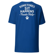 “Sometimes Sit Happens” Tee - BCB Crew Wear original Buff Cake Barkery 