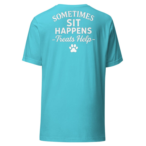 “Sometimes Sit Happens” Tee - BCB Crew Wear original Buff Cake Barkery 