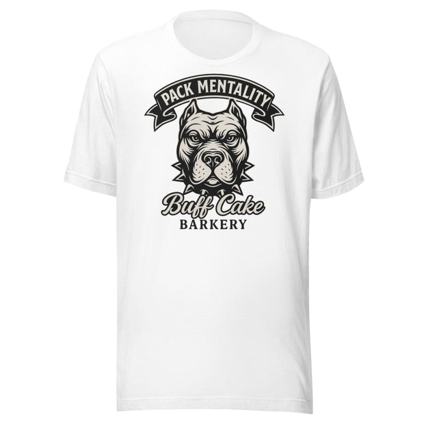 Pack Mentality Tee Buff Cake Barkery White S 