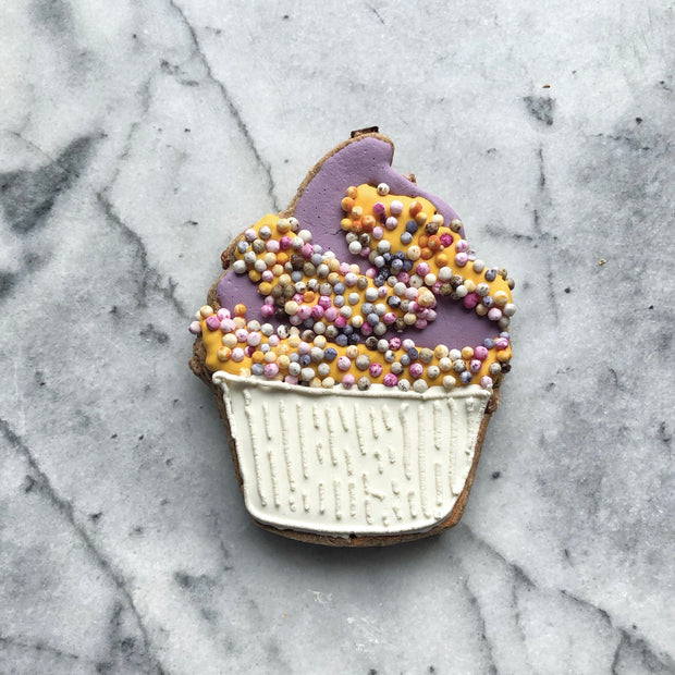 Celebration Cupcake Buff Cake Barkery 