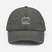 Distressed Hat Buff Cake Barkery Charcoal Grey 