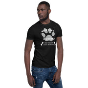 Short-Sleeve Mens T-Shirt No Treats Left Behind Buff Cake Barkery 