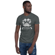 Short-Sleeve Mens T-Shirt No Treats Left Behind Buff Cake Barkery Dark Heather S 