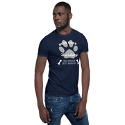 Short-Sleeve Mens T-Shirt No Treats Left Behind Buff Cake Barkery 