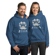 Unisex Hoodie No Treats Left Behind Buff Cake Barkery Indigo Blue S 