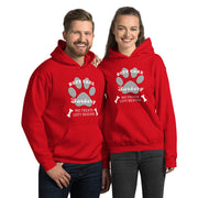 Unisex Hoodie No Treats Left Behind Buff Cake Barkery Red S 