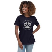 Women's Relaxed T-Shirt Local Treat Dealer Buff Cake Barkery Navy S 